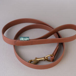 PRONTA CONSEGNA - Guinzaglio Semplice Medium Brown