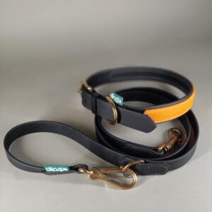 PRONTA CONSEGNA - Set L Black + Light Orange